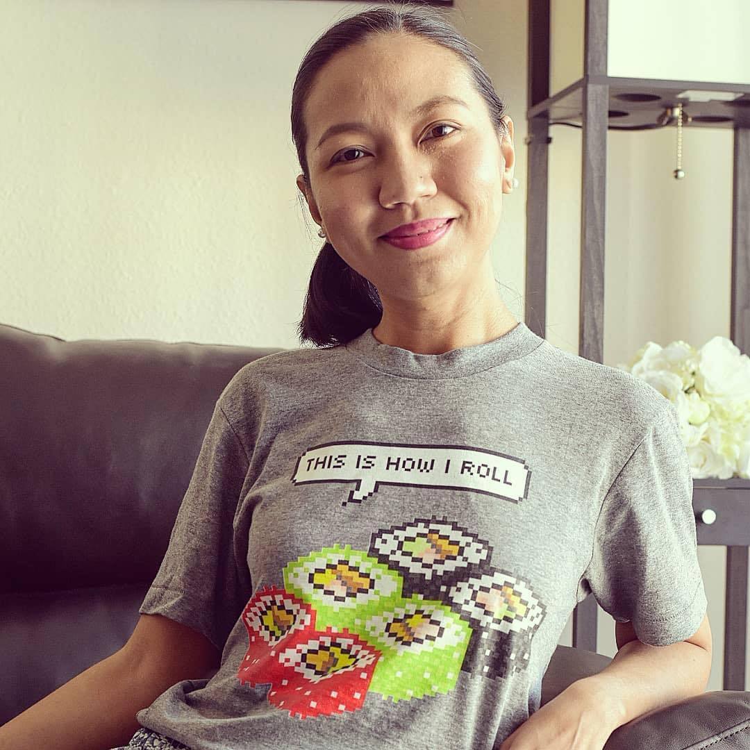This is how I roll sushi shirt