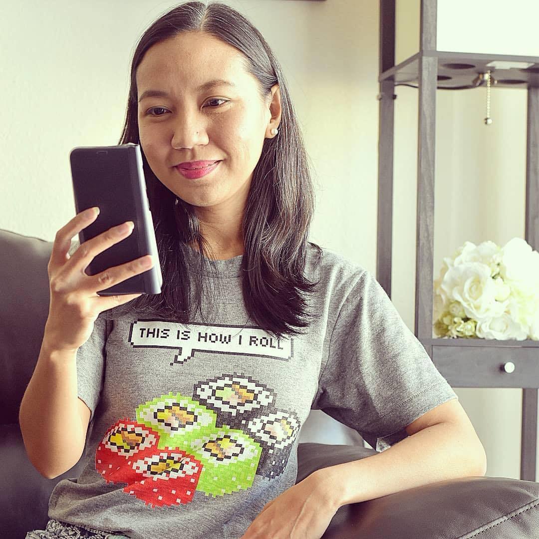 This is how I roll sushi shirt