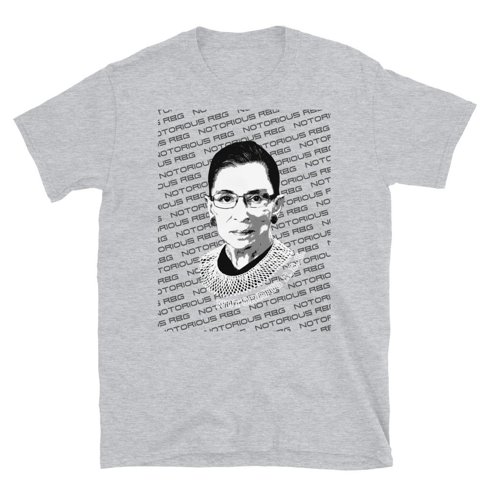 Pancakes and Wine - Notorious RBG short-sleeve t-shirt