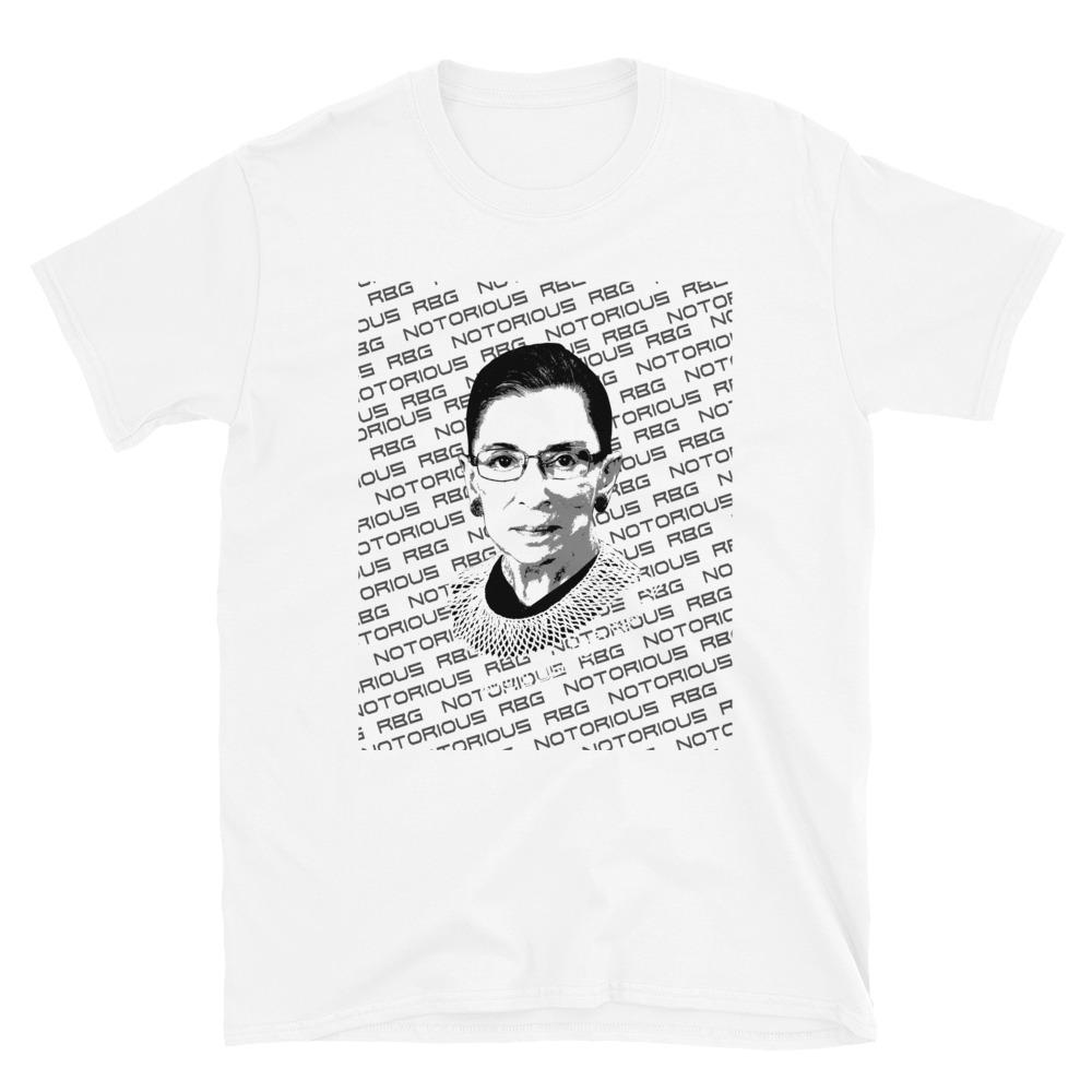 Pancakes and Wine - Notorious RBG short-sleeve t-shirt