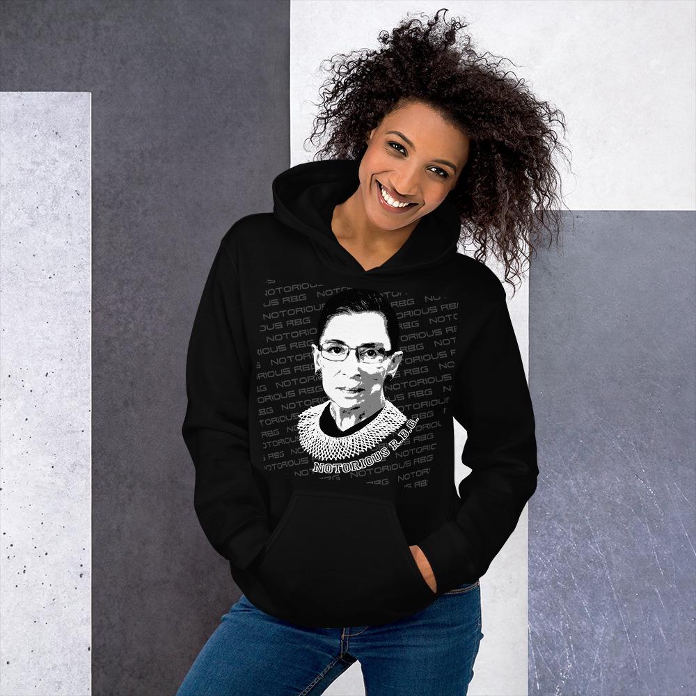 Notorious RBG Ruth Bader Ginsburg Unisex Hoodie