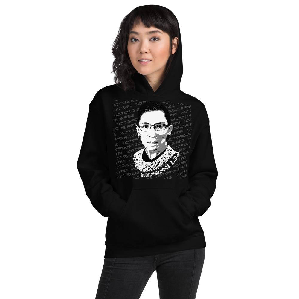 Notorious RBG Ruth Bader Ginsburg Unisex Hoodie