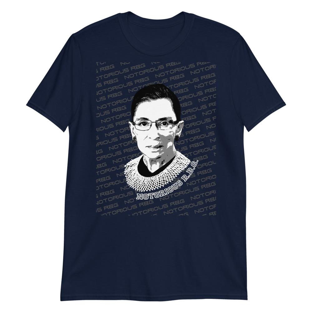 Pancakes and Wine - Notorious RBG short-sleeve t-shirt