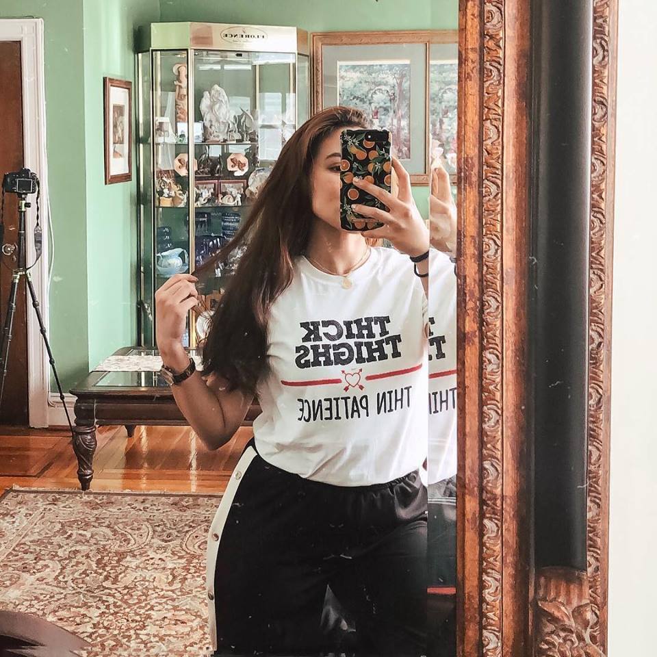 Thick Thighs Thin Patience t-shirt