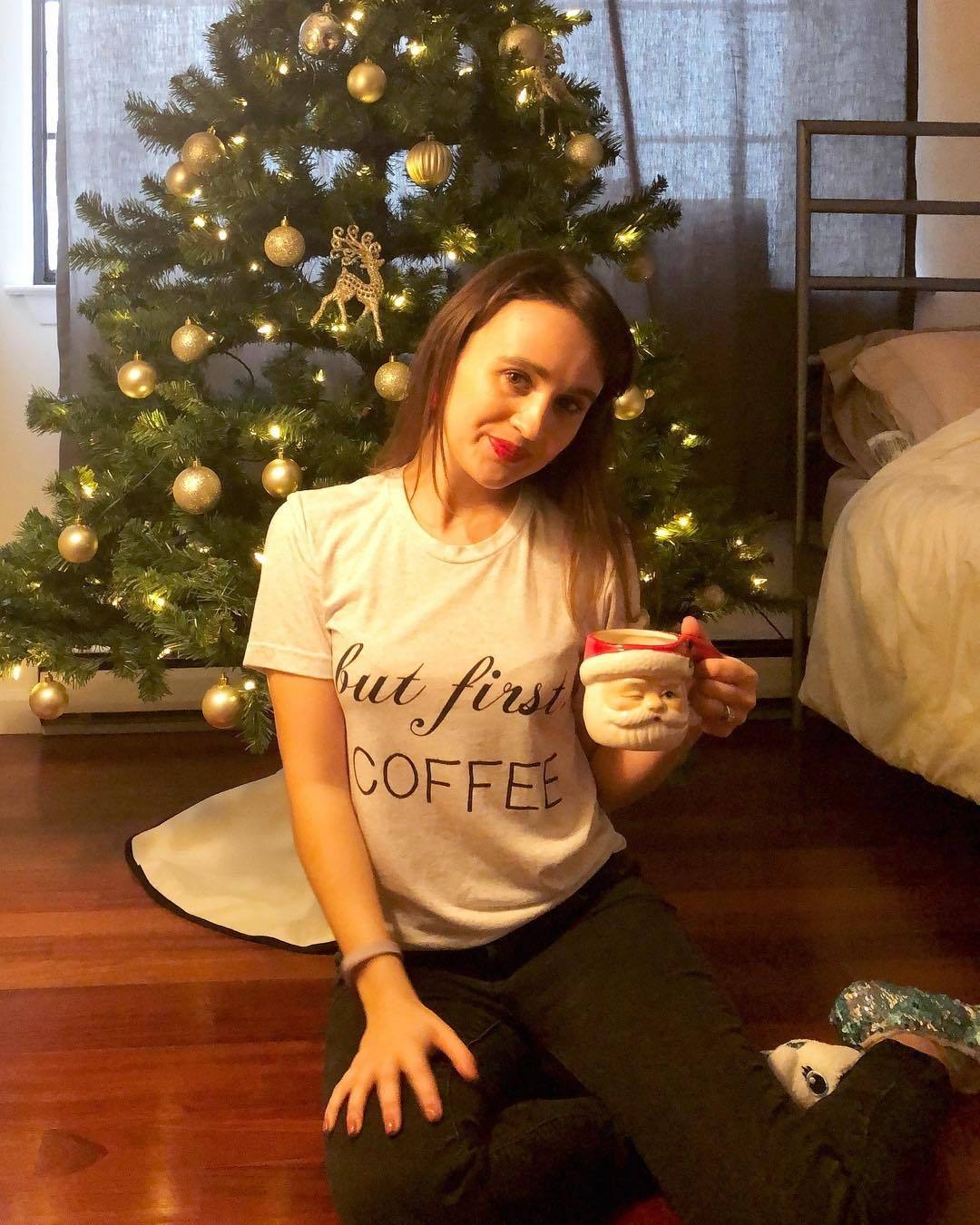 But First, Coffee relaxed fit soft tee