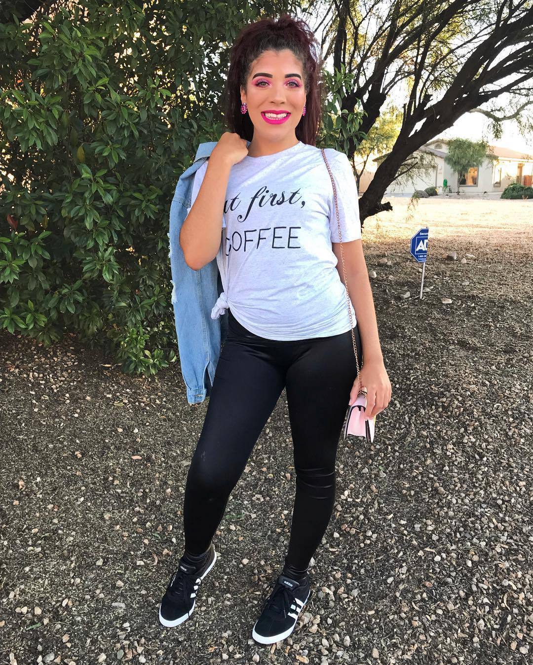 But First, Coffee relaxed fit soft tee