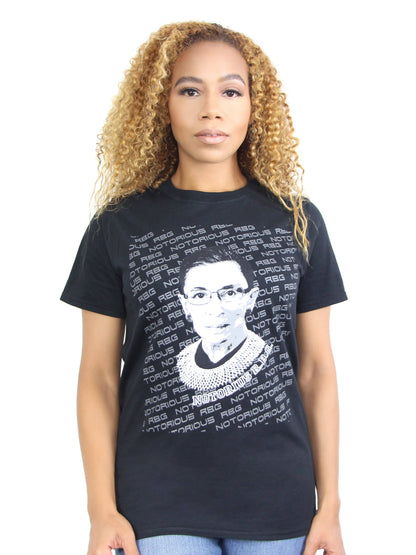 Pancakes and Wine - Notorious RBG short-sleeve t-shirt