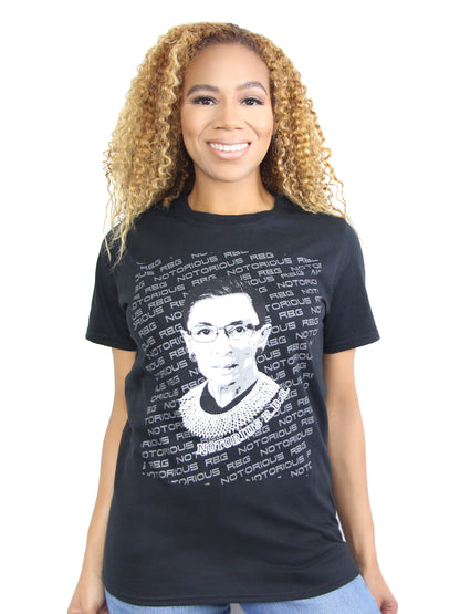 Pancakes and Wine - Notorious RBG short-sleeve t-shirt