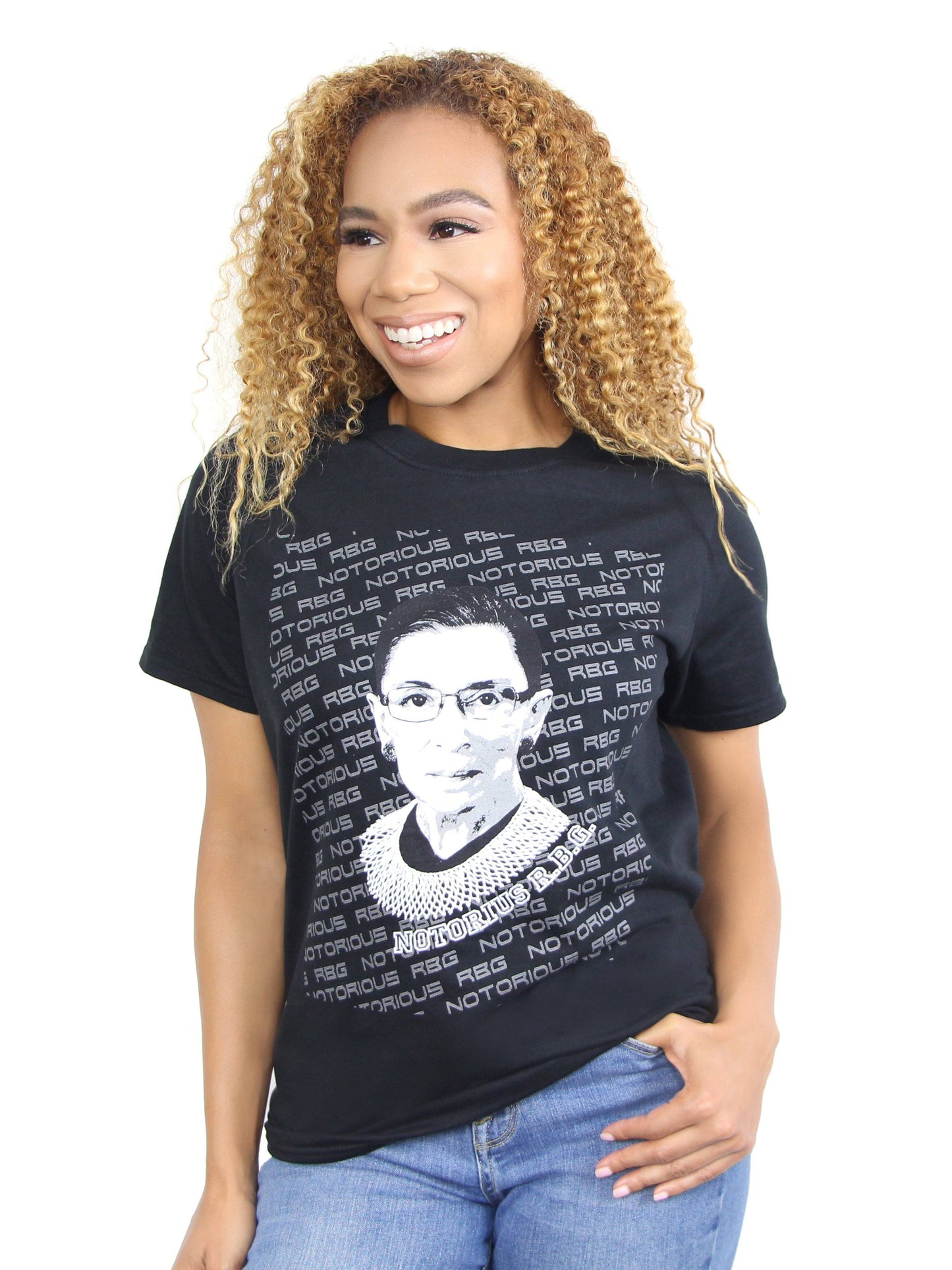 Pancakes and Wine - Notorious RBG short-sleeve t-shirt
