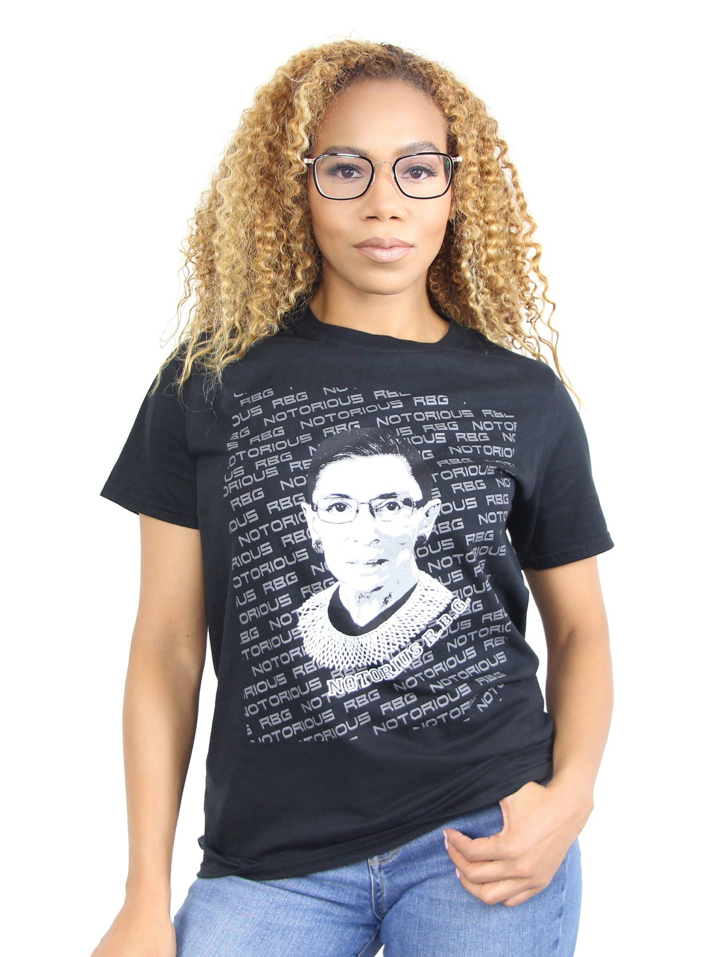 Pancakes and Wine - Notorious RBG short-sleeve t-shirt