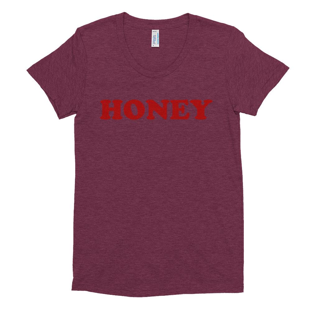 Honey soft women's fitted T-shirt