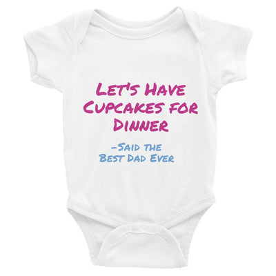 Cupcakes Infant Bodysuit