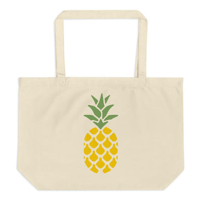 Large Organic Pineapple tote bag