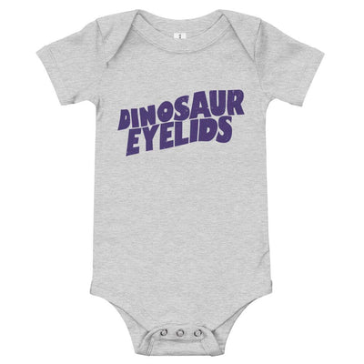 Dinosaur Eyelids Baby Bodysuit