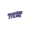 Dinosaur Eyelids stickers