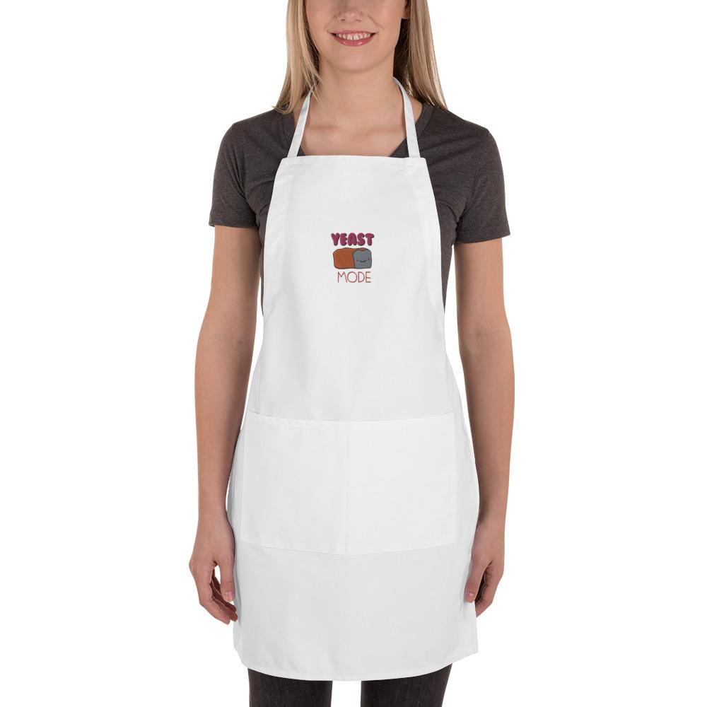 Yeast Mode Embroidered Apron