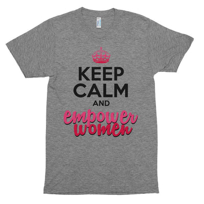 Keep Calm and Empower Women soft tee