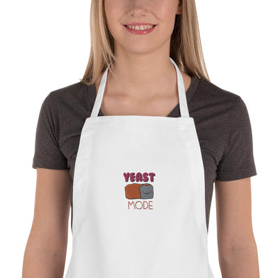Yeast Mode Embroidered Apron