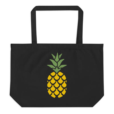 Large Organic Pineapple tote bag