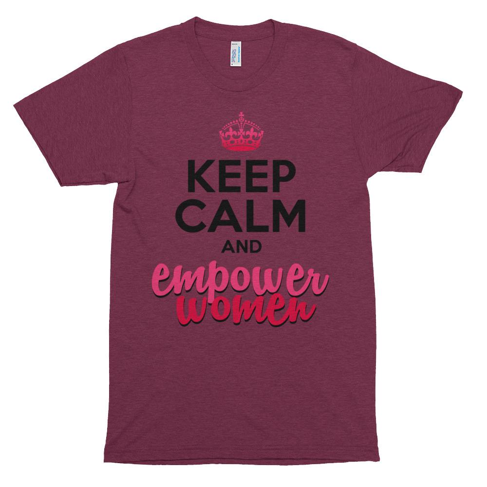 Keep Calm and Empower Women soft tee