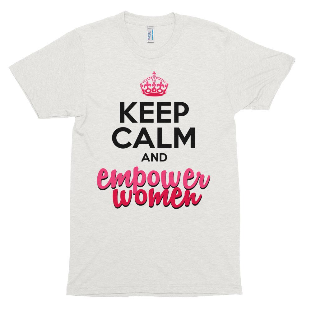 Keep Calm and Empower Women soft tee