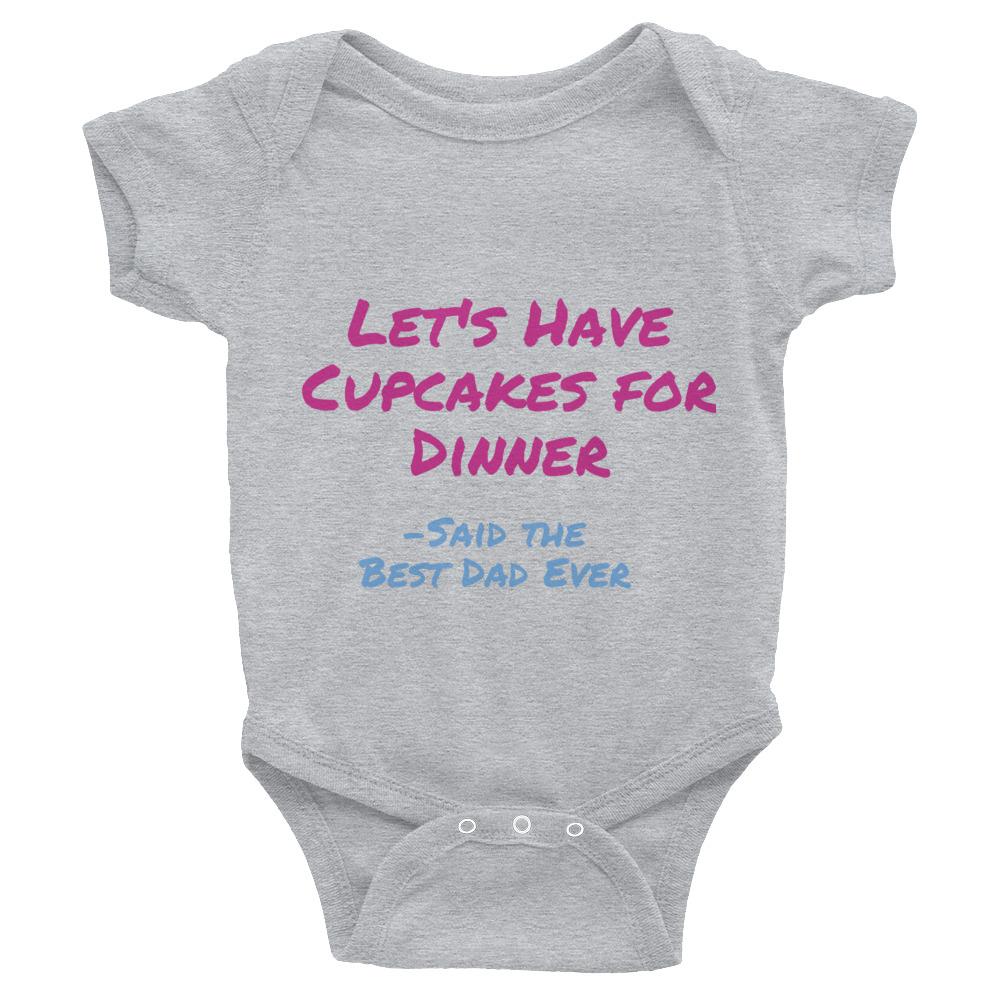 Cupcakes Infant Bodysuit