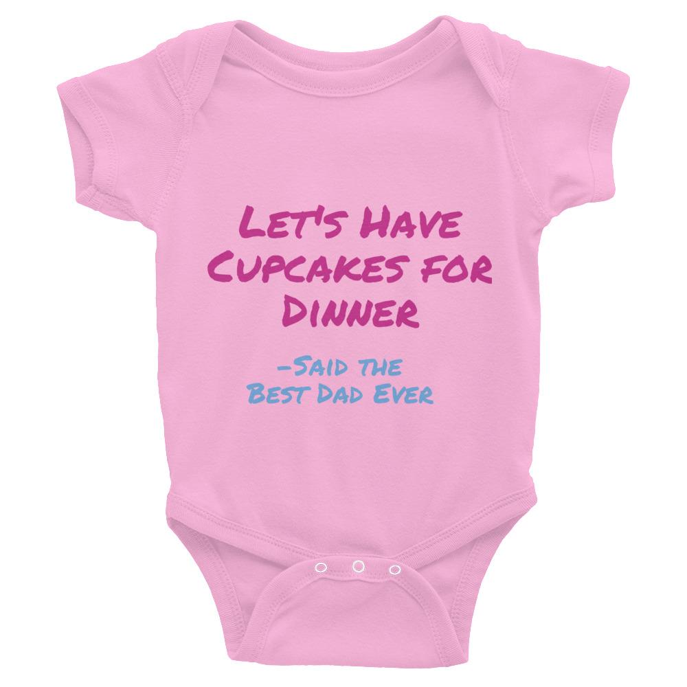 Cupcakes Infant Bodysuit