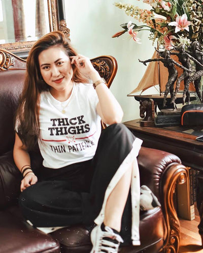 Thick Thighs Thin Patience t-shirt